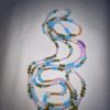 Golden Blue Butterfly Waist Bead - Image 2